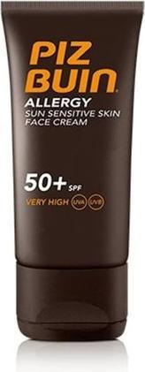 Immagine prodotto Piz Buin Crema Viso Allergy SPF50 Protezione Solare 40 ml Per Donne (Crema solare, SPF 50, 40 ml)