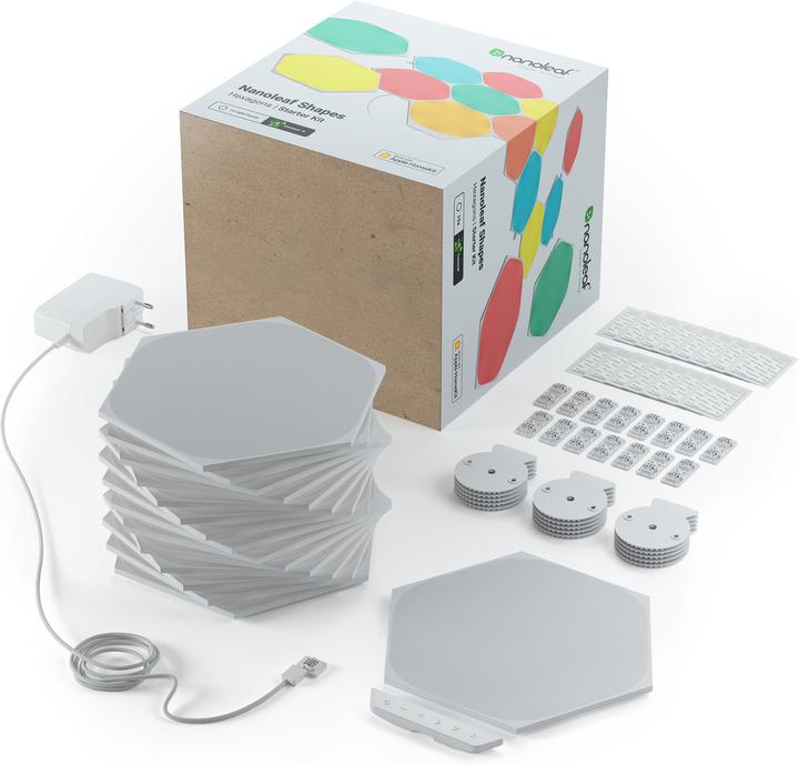 Image du produit Nanoleaf Shapes Hexagons Starter Kit (15x) (100 lm)