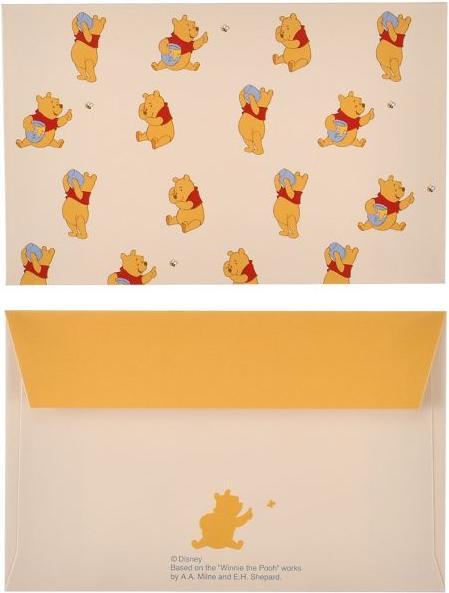 Immagine prodotto Disney Winnie the Pooh Nachrichtenkarte und Umschlag Set Mini (3 pz.)