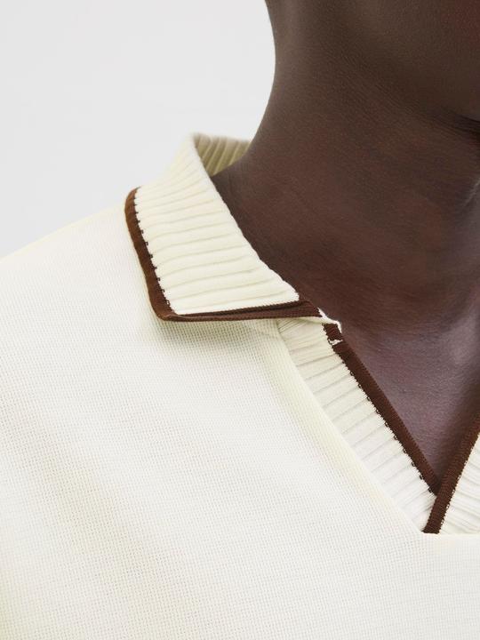 Actual product image Jack & Jones Jorsummer Split Neck Polo Styd Ss25 (L)