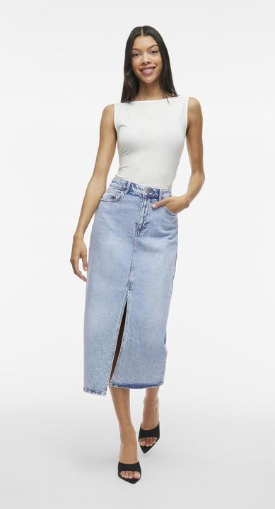 Actual product image Vila Midi denim skirt (36)