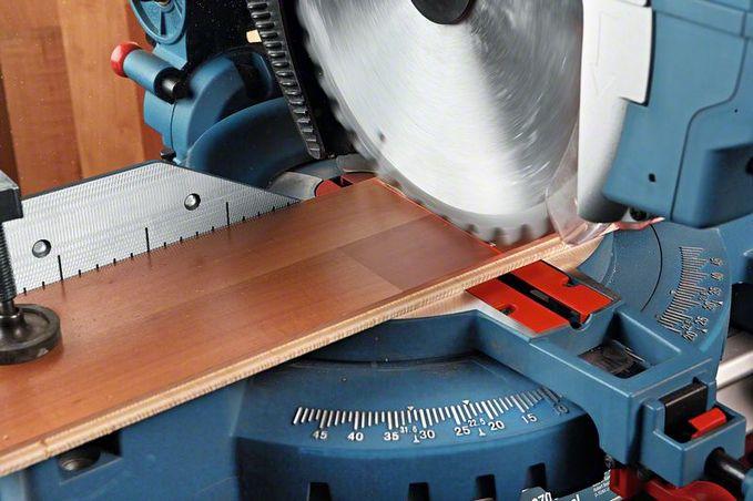 Actual product image Bosch Professional GTM 12 JL with worktable