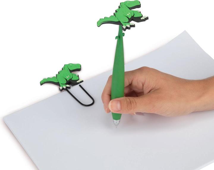 Actual product image Toi-Toys Dinosaur mega paper clip with pen (1 x)