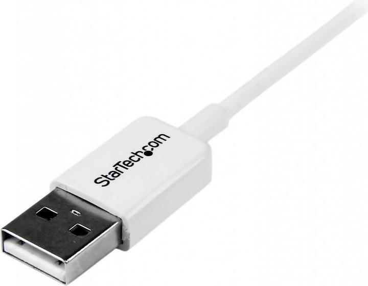 Produktbild StarTech 1m USB 2.0 A auf Micro USB B Kabel - USB A / Micro B Datenkabel / Anschlusskabel - Weiss (1 m, USB 2.0)