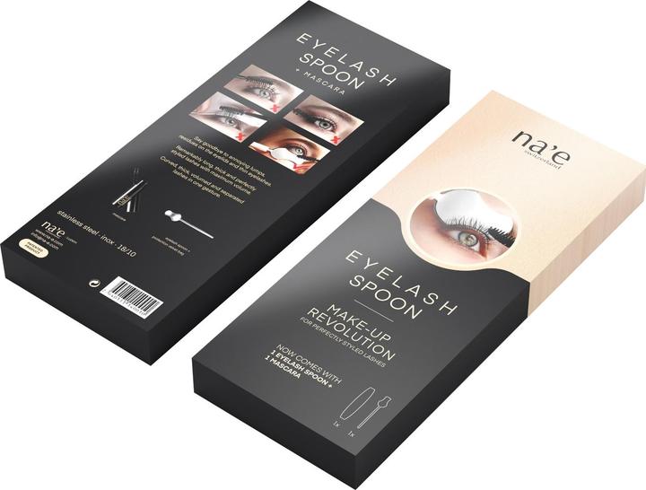 Eyelash Spoon mit Silikongriff (Wimpern Applikator)