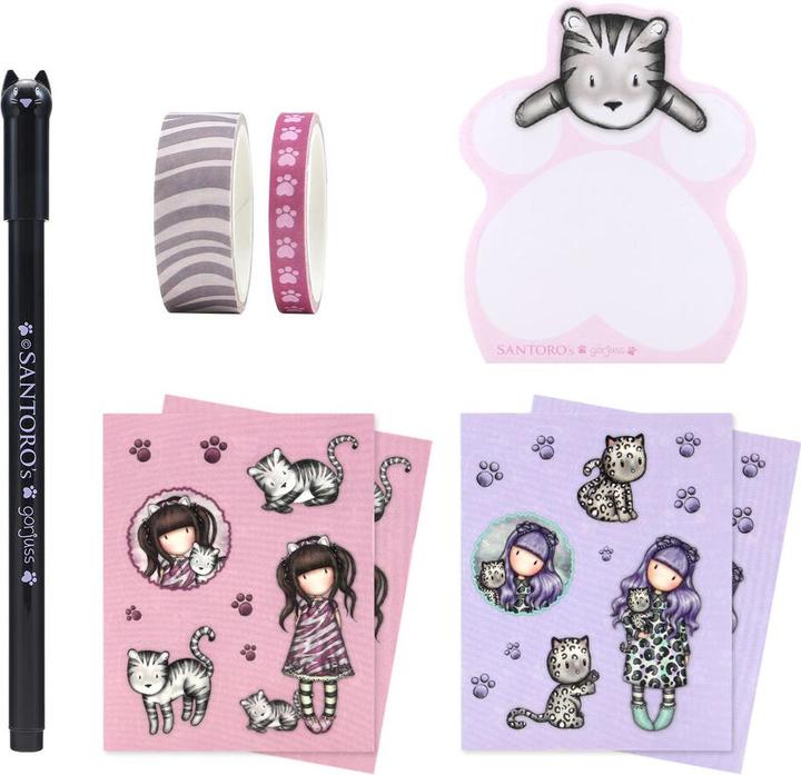 Produktbild Gorjuss Papierwaren-Set Ruby wild Rosa Grau (Rosa Grau)