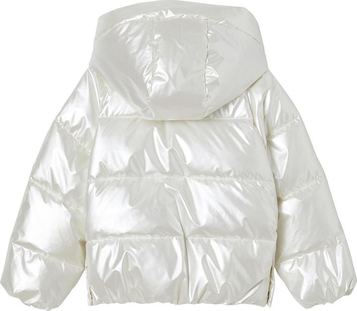 Produktbild Vertbaudet Mädchen Kapuzen-Steppjacke in Perlmutt-Optik, Wattierung Recycling-Polyester (86)
