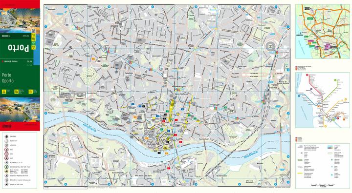 Produktbild freytag&b.Porto, Stadtplan 1:15.000, Ci