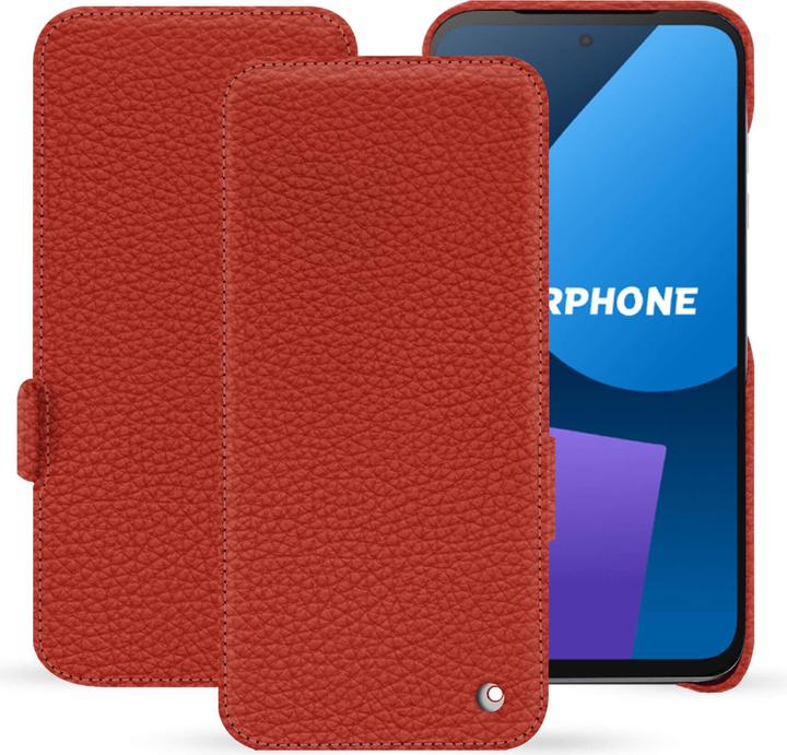 Actual product image Noreve Horizontal leather flap shell (OnePlus 5)