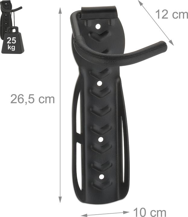 Actual product image Relaxdays Wall holder set