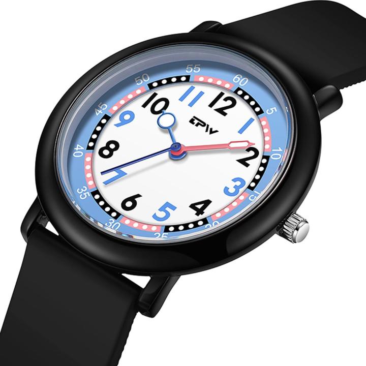 Produktbild VR Shinecon Kinderuhr Modell Flex, Schwarz