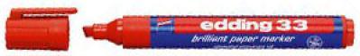 Immagine prodotto Edding Marcatore permanente 33 (Rosso, 1 mm, 1 x)