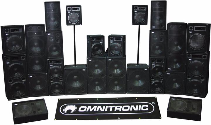 Actual product image Omnitronic DX-1022 (Passive, 1x 200 W)