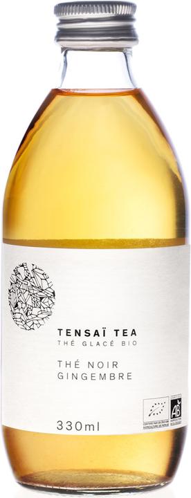 Tensai Organic Black Iced Tea - Ginger (1 x 33 cl)