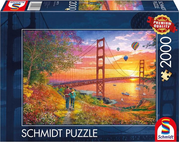 Produktbild Schmidt Spiele Spaziergang zur Golden Gate Bridge 2000 Teile (2000 Teile)