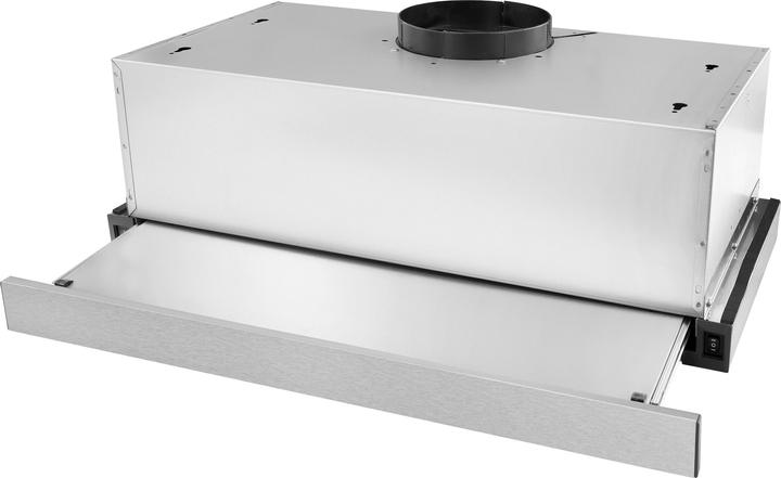 Productafbeelding Exquisit FSH 61-8 C Roestvrijstalen grote eenheden (Platte schermkap)