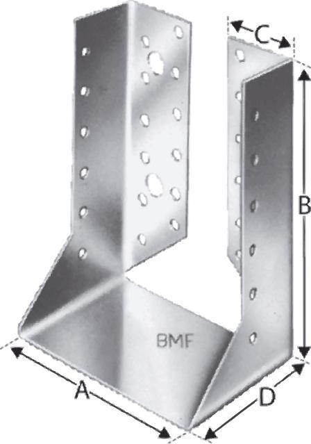 Immagine prodotto Simpson Sst Supporto per travi SST tipo BSIN 80/180 (Travetto appendiabiti, 1 pz.)