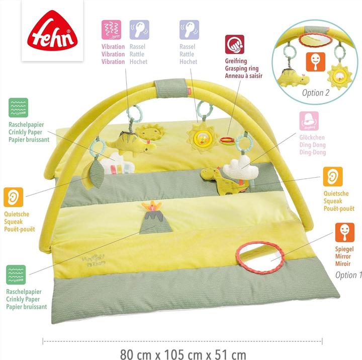 Actual product image Sombo DActivityblanket Happy Dino