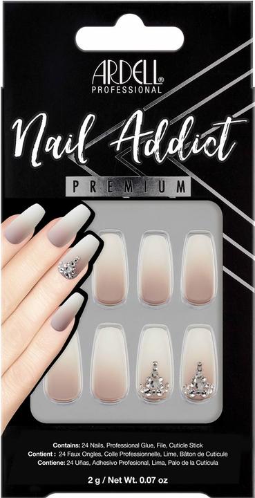 Produktbild Ardell Nail Addict Premium Rich Tan Ombre 24 Stk (Nude, Farblack)