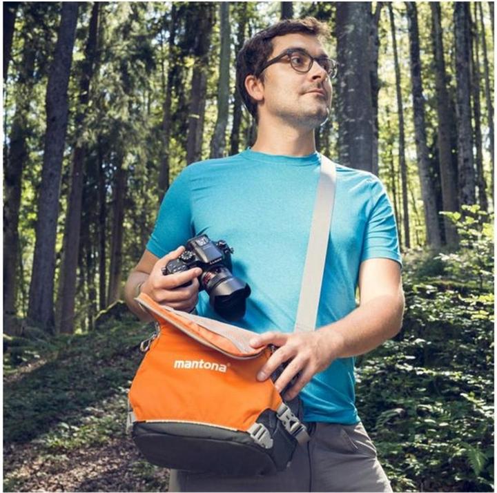 Image du produit mantona ElementsPro 20 (Sac à bandoulière pour appareil photo, Kamera Bereitschaftstasche, 10.29 l)