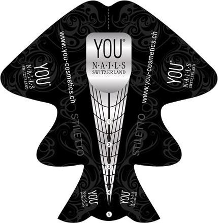 You Nails YOU Schablonen Stiletto (Nagelutensil)