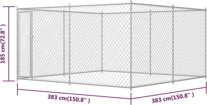 Actual product image VidaXL Donnie (Dog kennel)