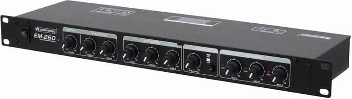Actual product image Omnitronic EM-260B (Line-mixer)