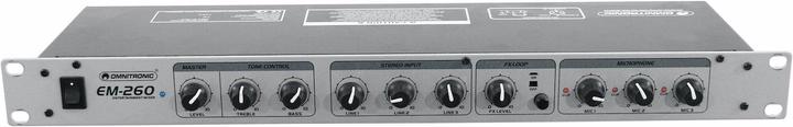 Image du produit Omnitronic EM-260 (Mélangeur de ligne)