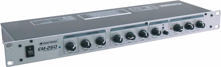 Omnitronic EM-260 (Mélangeur de ligne)