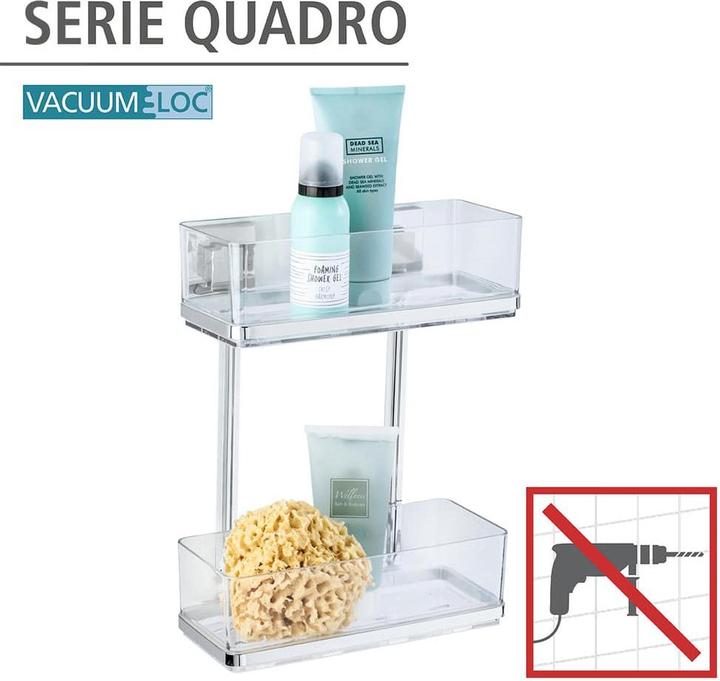 Actual product image Wenko Quadro (14 x 14 x 32.5 cm)
