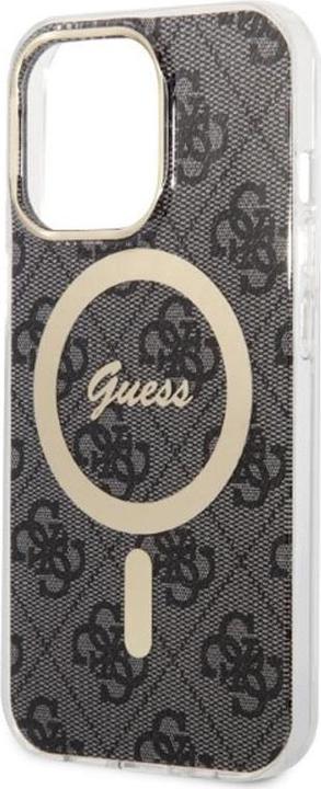 Immagine prodotto Guess Zestaw GUBPP13XH4EACSK Custodia+ Caricabatterie iPhone 13 Pro Max czarny/nero Custodia rigida (Apple iPhone 13 Pro Max)