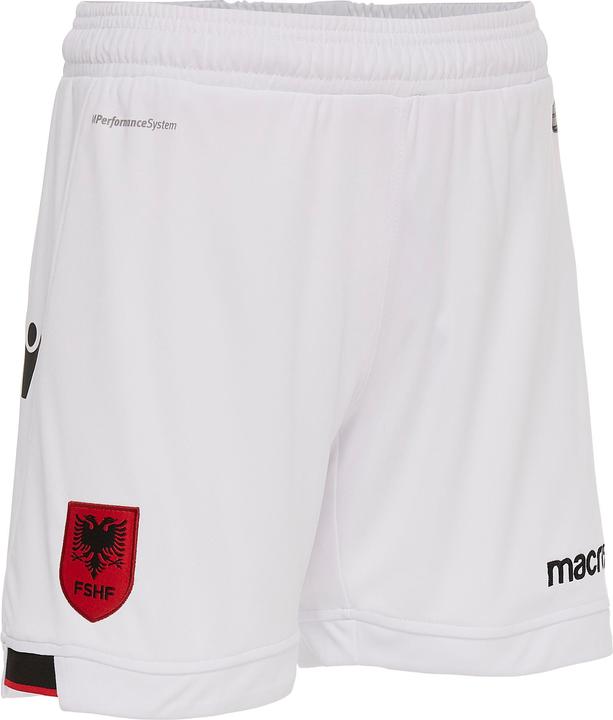 Macron Albanien Auswärts Kinder Shorts (134, 140)