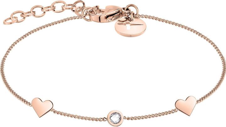 Tamaris Gentle bronze bracelet with hearts TJ-0042-B-21 (L) (17 cm, Edelstahl)