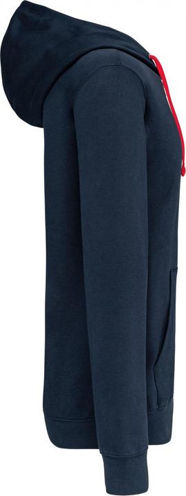 Immagine prodotto Kariban Felpa con cappuccio e zip a contrasto (M)