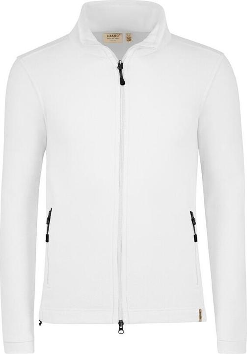 Hakro Fleecejacke ECO weiss, Gr.5XL (5XL)
