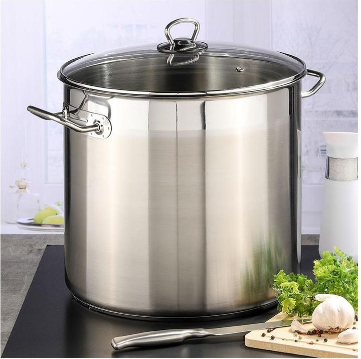 Produktbild Fs-Star Universaltopf mit Glasdeckel 15ltr (28 cm, Kochtopf, Edelstahl)