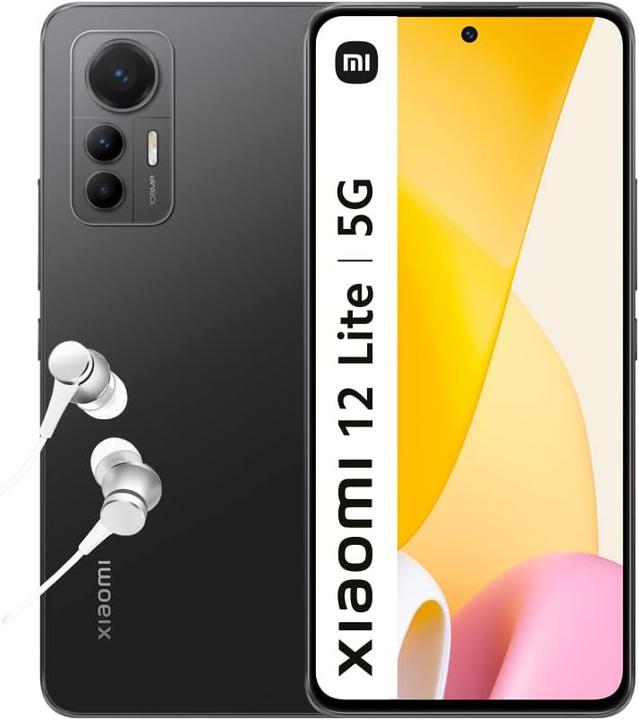 Produktbild Xiaomi 12 Lite (256 GB, Black, 6.55", Dual SIM, 108 Mpx, 5G)