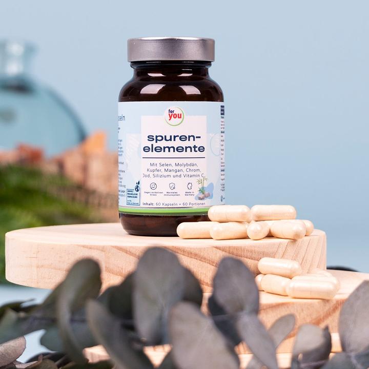 Actual product image For You trace elements complex (60 Piece, Capsules)