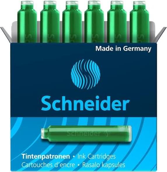 Produktbild Schneider Tintenpatrone 6ST grün (Tintenfass, Grün)