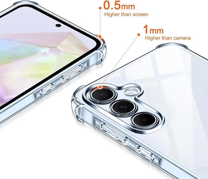 Image du produit Screenguard Crystal Soft Airbag Bumper (Samsung Galaxy A35)
