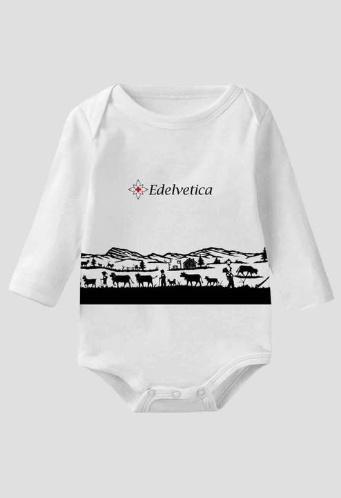 Edelvetica Baby Scherenschnitt Body langarm (3)