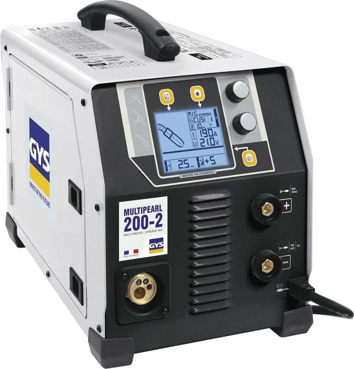 Image du produit GYS 5192031944 Mig/Mag Verglasungsfase Multi Pearl 200-2