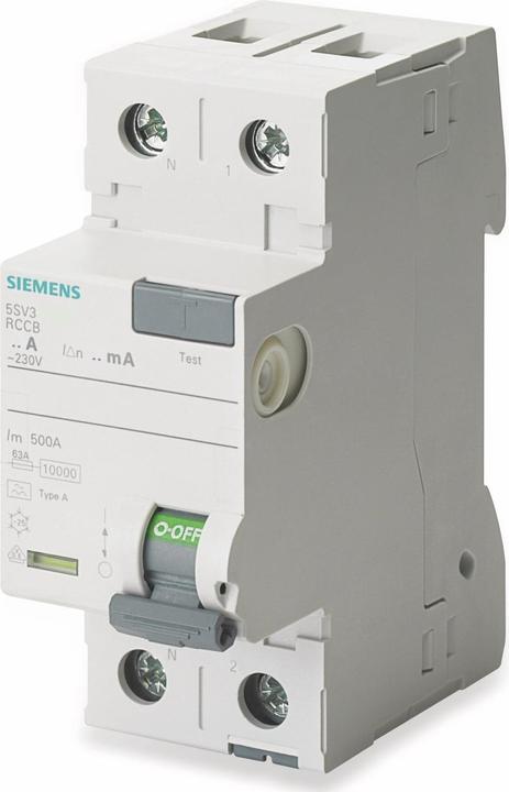 Produktbild Siemens RCCB Type A 40A 1+N-pole 30mA 230V 2mW