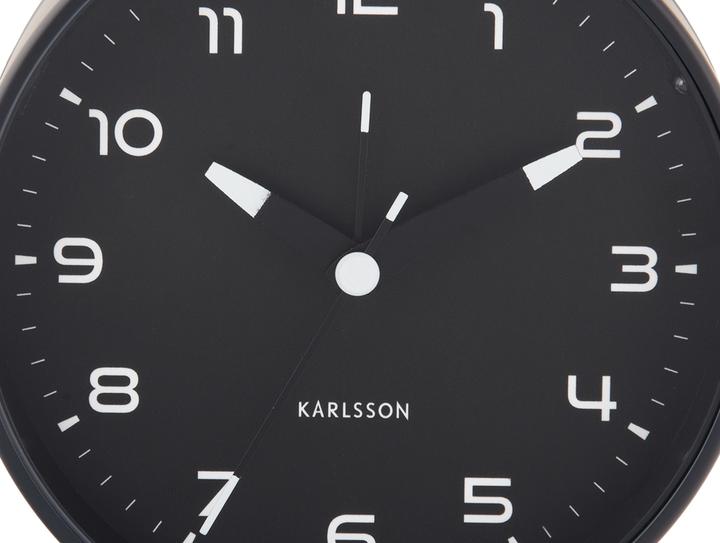 Produktbild Karlsson Klassischer Wecker Orgullo Black, Funktionen: Alarm