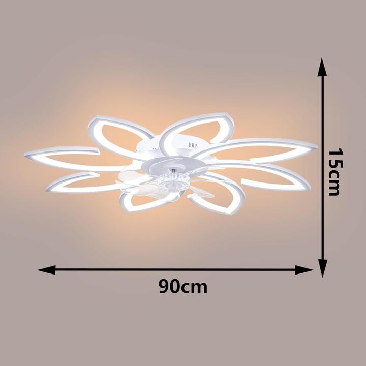 Produktbild Wildcat Deckenventilator mit LED-Beleuchtung und Fernbedienung