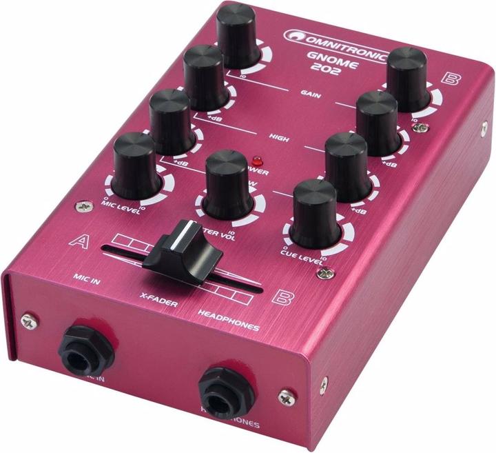 Actual product image Omnitronic Gnome-202 (Studio- and Livemixer)