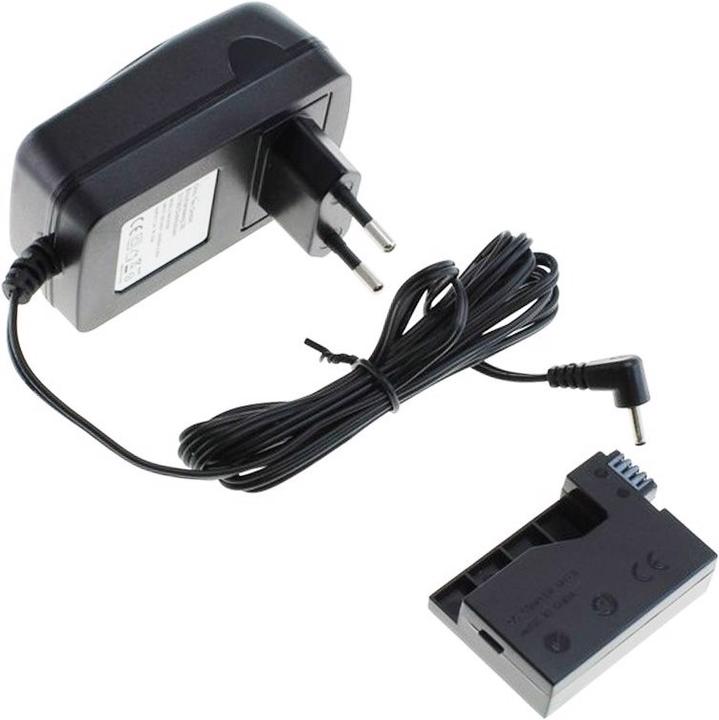 AccuCell Netzteil passend für Canon EOS 550D, 600D, 650D, 700D, ACK-E8 (Kamera Akku Netzadapter)