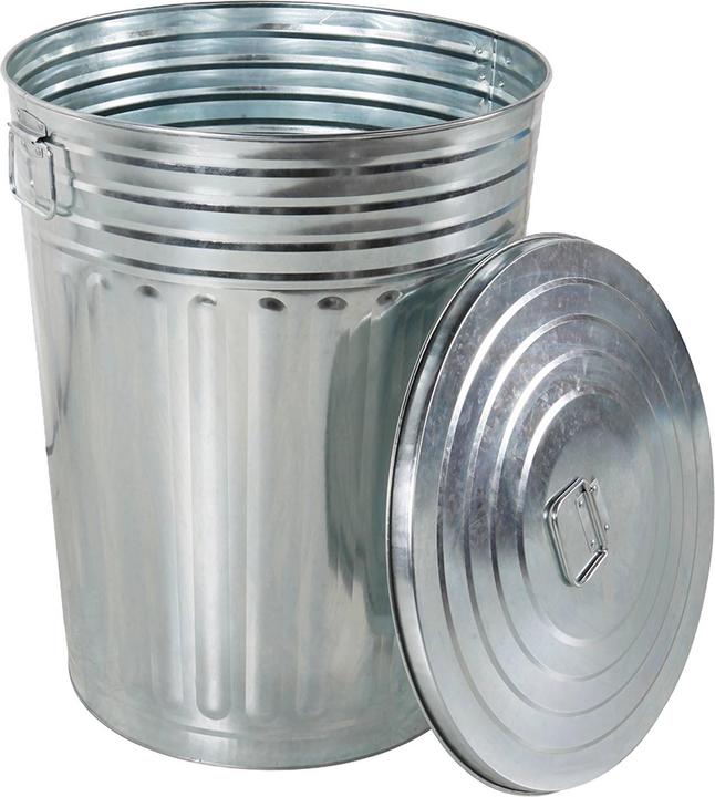 Produktbild Mojawo 58L Oskartonne Aschetonne mit Deckel Mülltonne Abfalleimer (58 l)