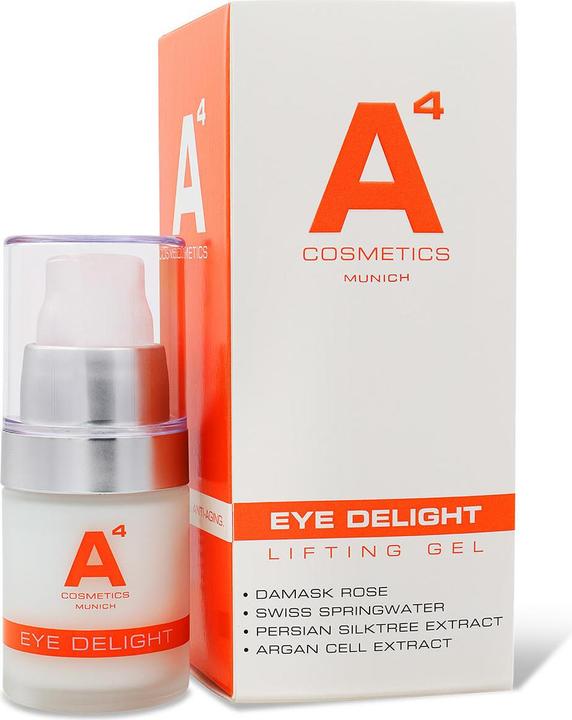 Image du produit A4 Health and Beauty Gel liftant Eye Delight (Gel, 15 ml, Jour + nuit)