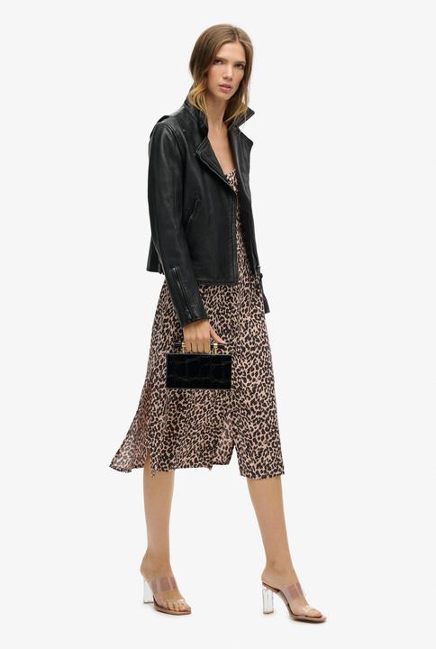 Actual product image Superdry Print Button Cami Midi Dress (14)